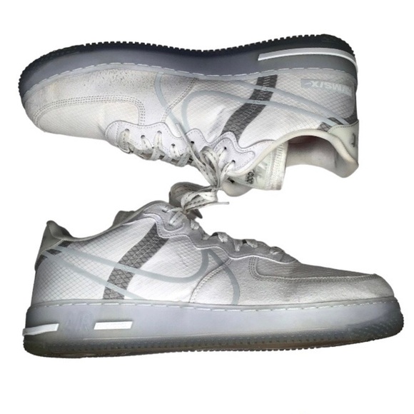 Nike Air Force 1 React White Ice Size 15. - Picture 1 of 14